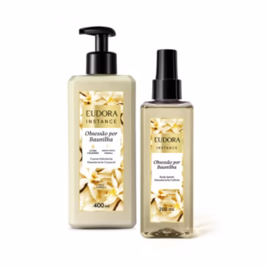 Combo Instance Baunilha: Creme Corporal 400ml + Body Splash 200ml